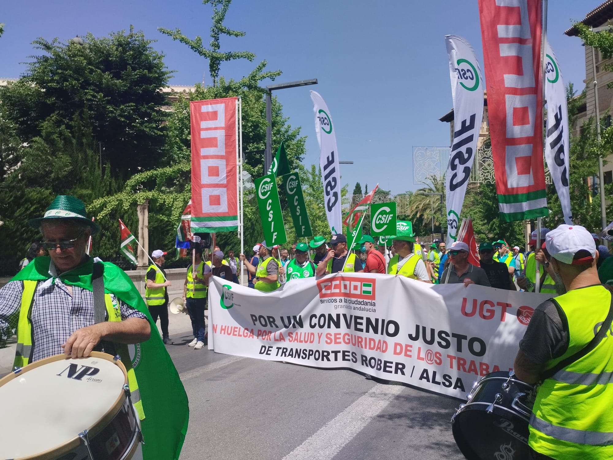 Manifestación y jornada huelga 24 horas